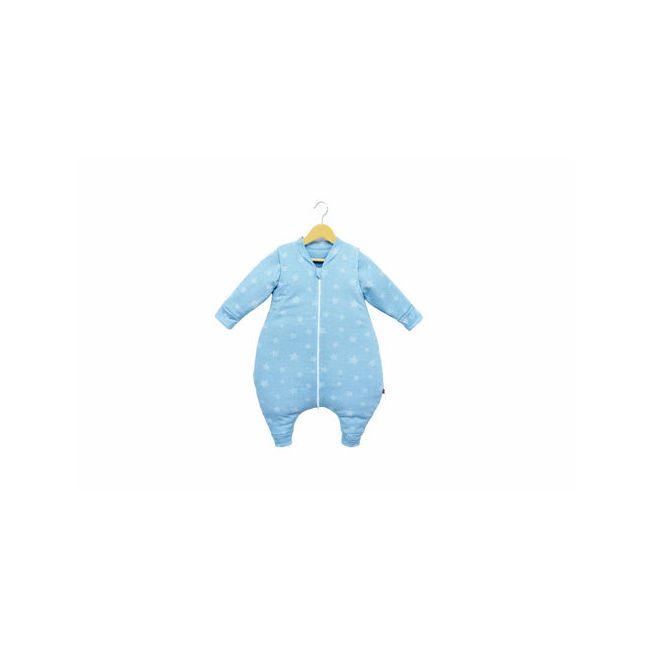 Sac de dormit cu picioruse si maneci, Stars in your eyes - Blue, 100 cm, 3 tog - Iarna KDEJPIC1003STEYEB