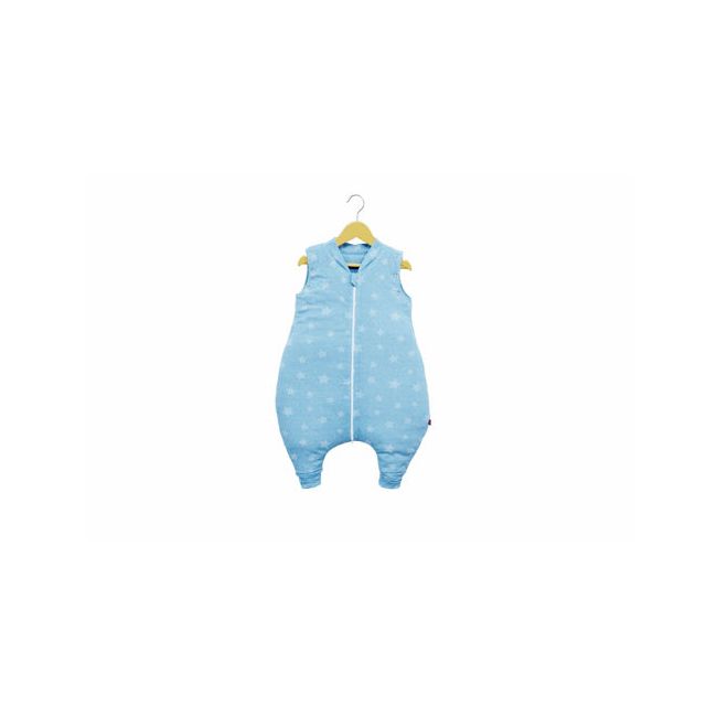 Sac de dormit cu picioruse si maneci, Stars in your eyes - Blue, 130 cm, 3 tog - Iarna KDEJPIC1303STEYEB