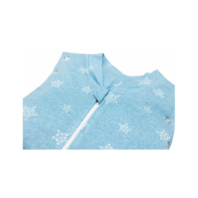 Sac de dormit cu picioruse si maneci, Stars in your eyes - Blue, 70 cm, 2 tog - Iarna KDEJPIC702STEYEB