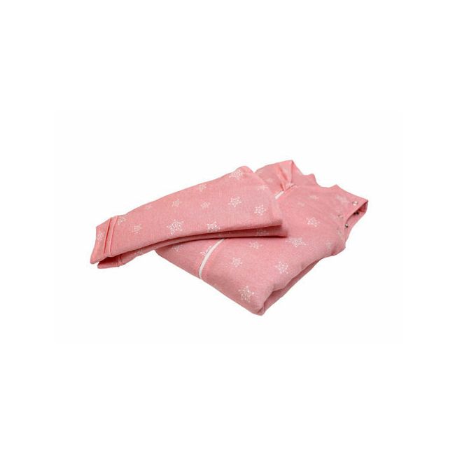 Sac de dormit cu picioruse si maneci, Stars in your eyes - Pink, 110 cm, 2 Tog - Iarna KDEJPIC1102STEYEP
