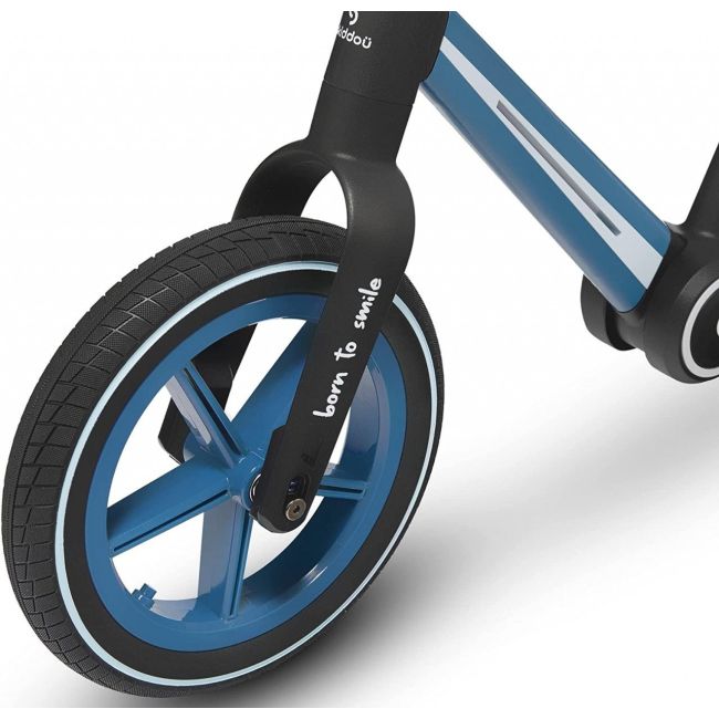 Bicicleta fara pedale pliabila Ronny, Denim, Albastru, Skiddou JEMsk_2030053