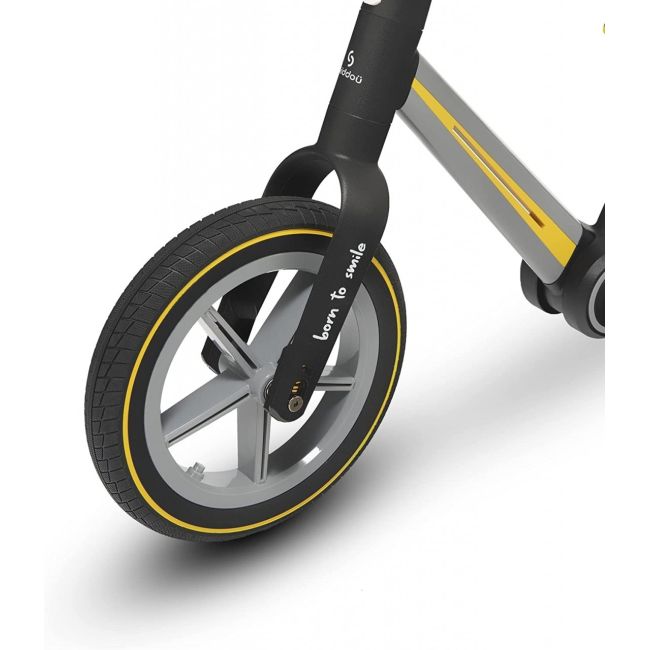 Bicicleta fara pedale pliabila Ronny, Galben, Skiddou JEMsk_2030052