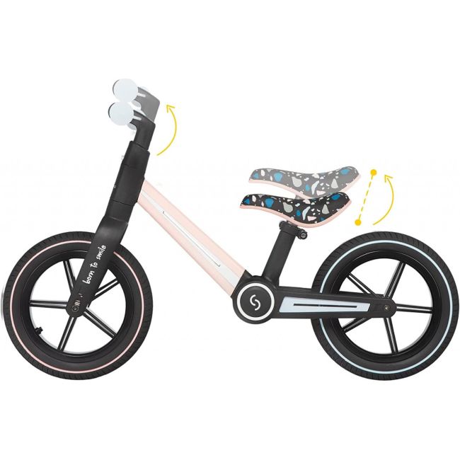 Bicicleta fara pedale pliabila Ronny, Keep Pink, Roz, Skiddou JEMsk_2030051