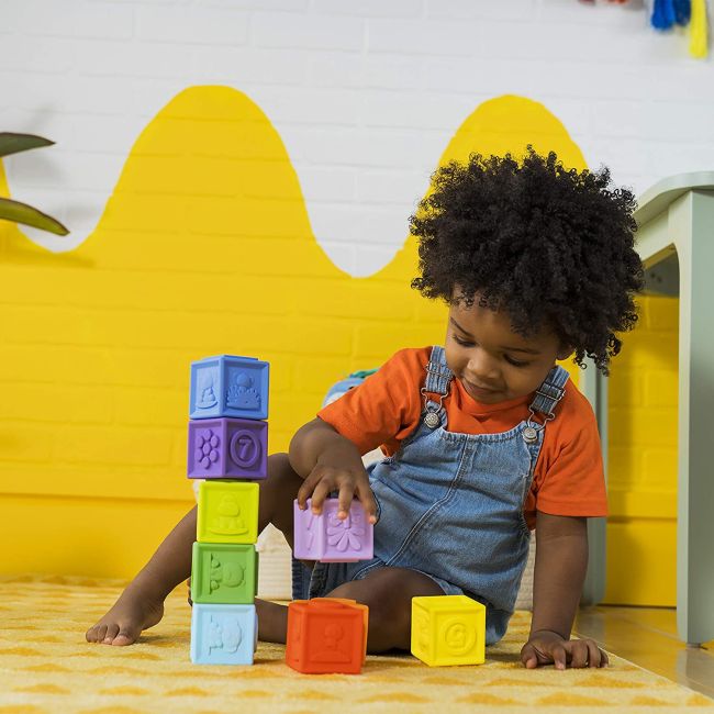 Bright starts - jucarie cuburi multicolore bbb12616