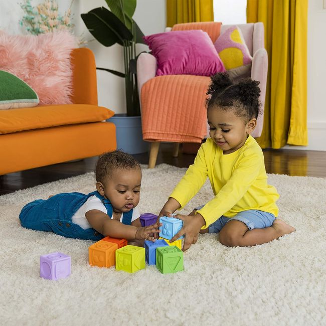 Bright starts - jucarie cuburi multicolore bbb12616