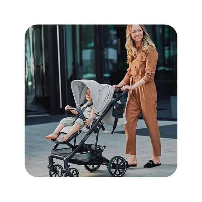 Carucior 2 in 1 Moss, Normandic Dream, Gri, Skiddou JEMsk_2020032