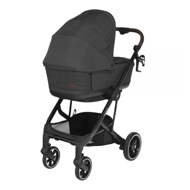 Carucior 2 in 1 Moss, Onyx, Negru, Skiddou JEMsk_2020031