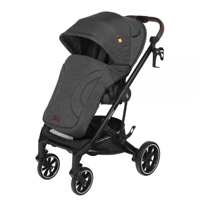Carucior 2 in 1 Moss, Onyx, Negru, Skiddou JEMsk_2020031