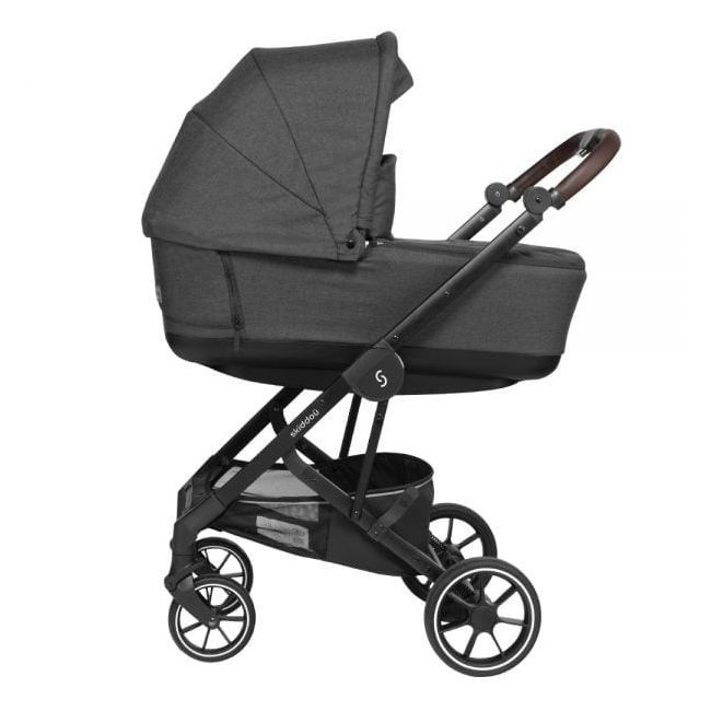 Carucior 2 in 1 Moss, Onyx, Negru, Skiddou JEMsk_2020031