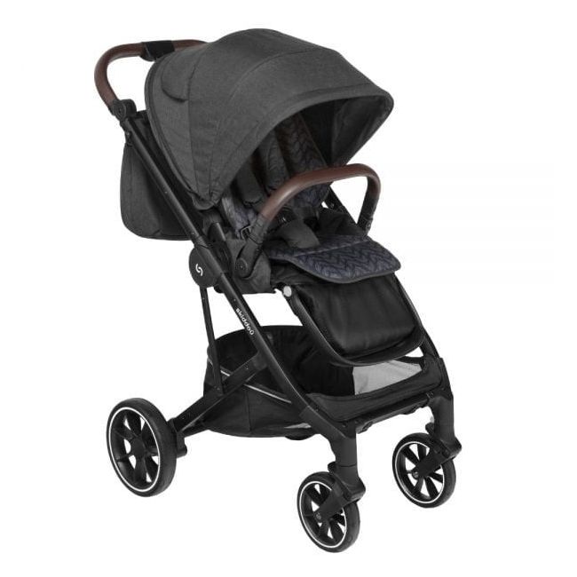 Carucior 2 in 1 Moss, Onyx, Negru, Skiddou JEMsk_2020031