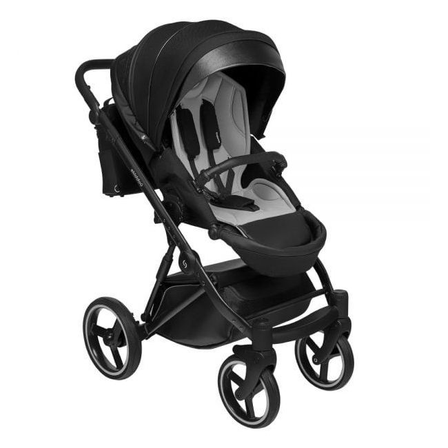 Carucior 2 in 1 Oslo+, Onyx, Negru, Skiddou JEMsk_2020091