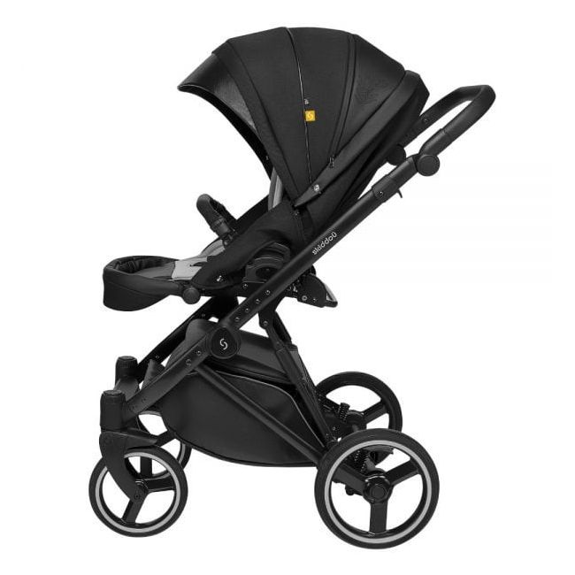 Carucior 2 in 1 Oslo+, Onyx, Negru, Skiddou JEMsk_2020091