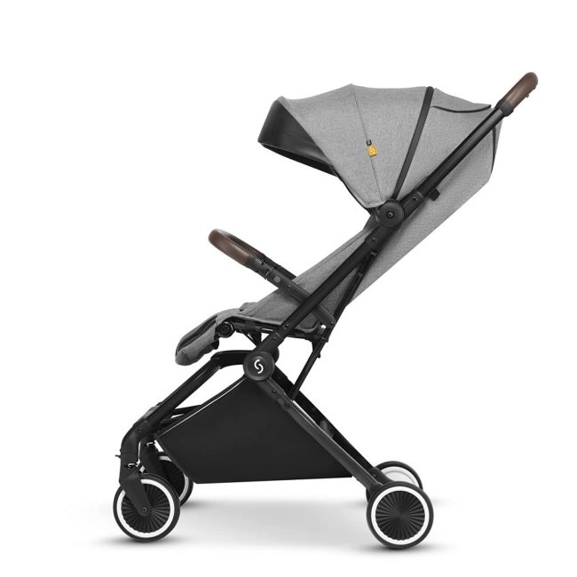 Carucior sport pliabil ultracompact pentru calatorii Espoo+, Evening Shadow, Gri inchis, Skiddou JEMsk_2020052