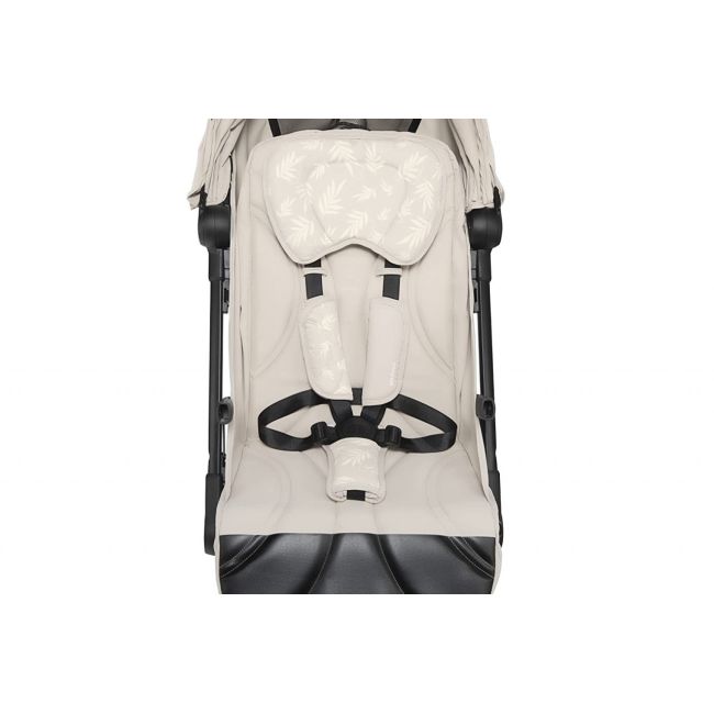 Carucior sport pliabil ultracompact pentru calatorii Espoo+, Vanilla Delight, Beige, Skiddou - Editie Limitata JEMsk_2020055