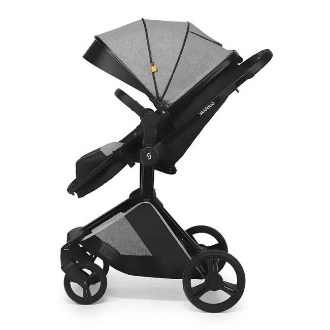 Carucior transformabil 2 in 1 Nasjo, Normandic Dream, Gri, Skiddou JEMsk_2020072