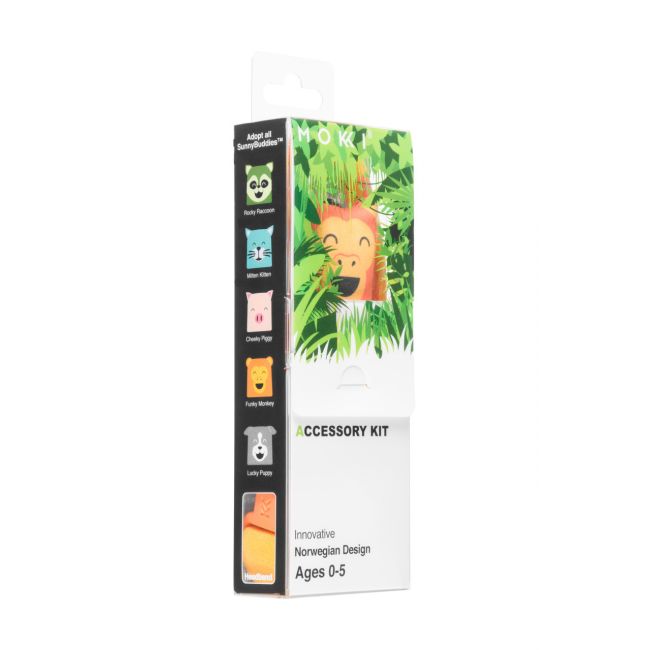 Kit de accesorii pentru ochelari Click&Change, galben JEMmokki-MO8013