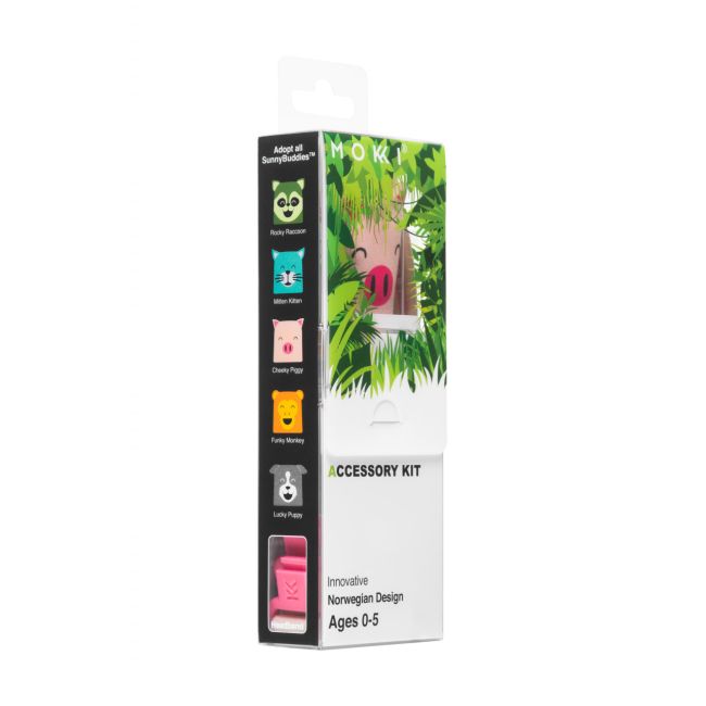Kit de accesorii pentru ochelari Click&Change, roz JEMmokki-MO8011