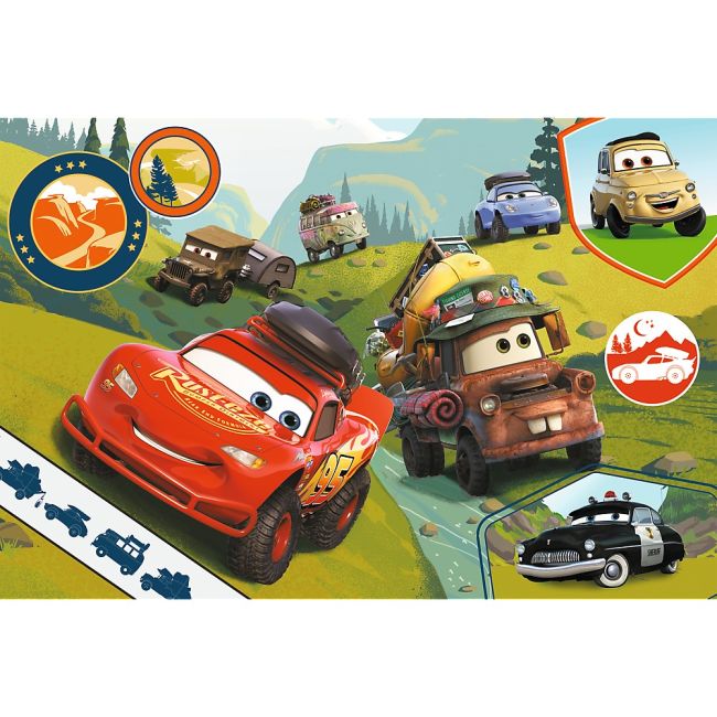 PUZZLE TREFL 24 MAXI CARS MASINUTELE FERICITE VIV14352