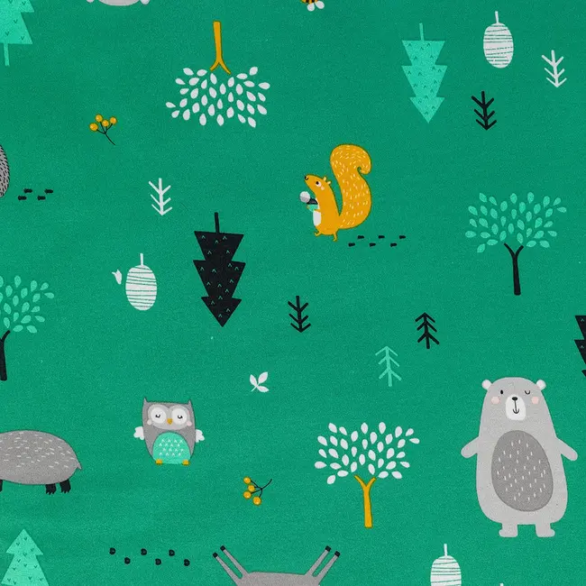 Sac de dormit Woodland Animals 110 cm 1.0 Tog BBXCJ953-10