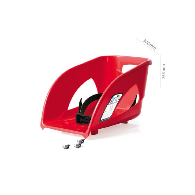 Scaun sanie prosperplast seat 1, compatibil modele bullet/tatra, rosu funkscbltred