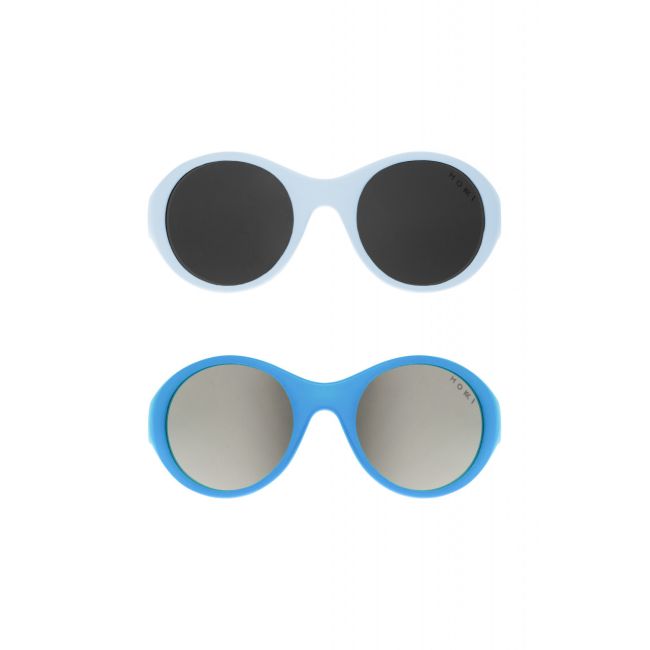 Set 2 ochelari copii Click & Change, bleu, 0-2 ani, Mokki JEMmokki-MO8002