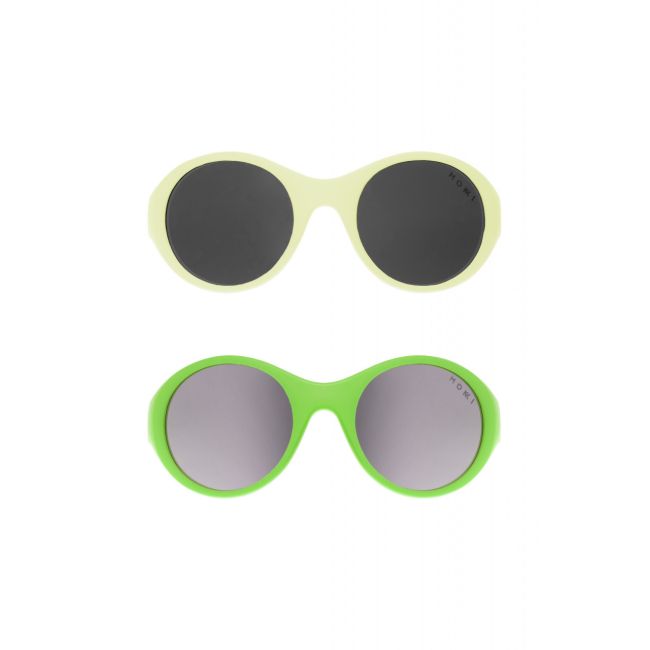 Set 2 ochelari copii Click & Change, verde, 0-2 ani, Mokki JEMmokki-MO8004