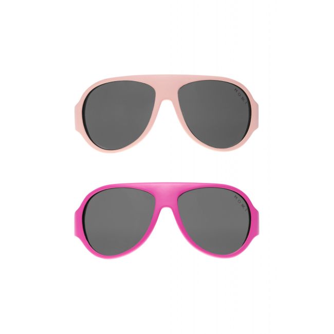Set de 2 ochelari copii Click & Change, roz, 2-5 ani, Mokki JEMmokki-MO8006
