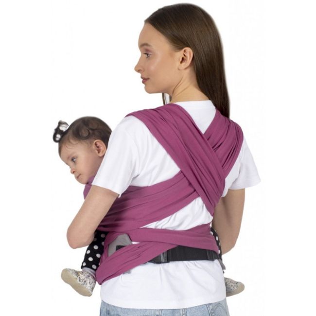 Wrap elastic cu suport lombar mov SeviBebe BBKSEV_565-11