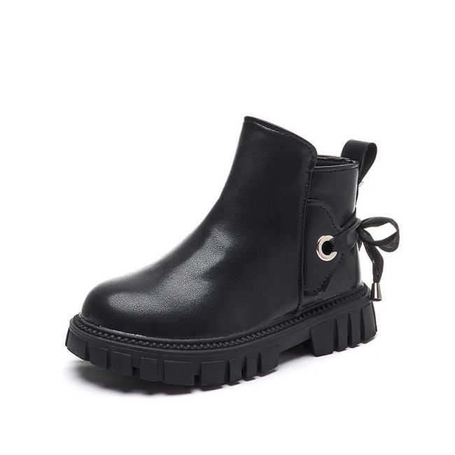 Ghete negre neimblanite, pentru fetite ADXND9828