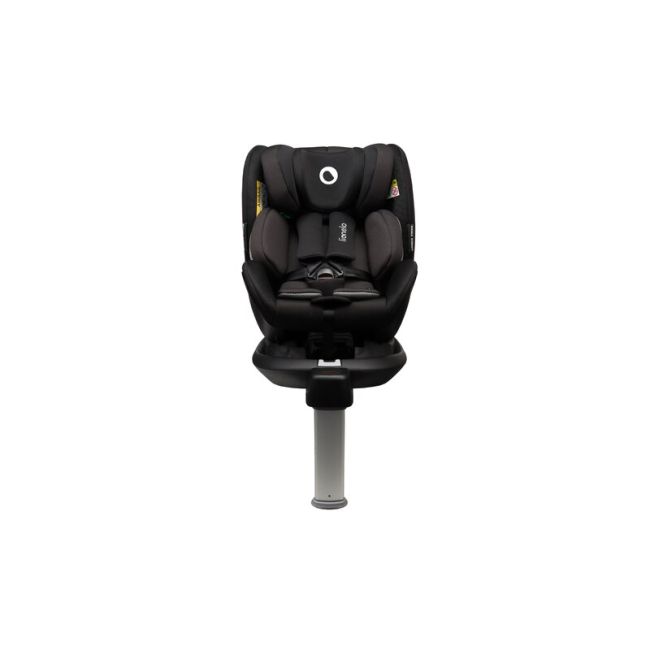 Lionelo - Scaun auto Antoon Plus, Pozitie de somn, Protectie laterala, Rotire 360 grade, 0-18 kg, Cu Isofix si picior de sustinere, Negru BYNLO-ANTOON_PLUS_BLACK_ONYX