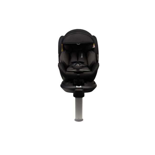 Lionelo - Scaun auto Antoon Plus, Pozitie de somn, Protectie laterala, Rotire 360 grade, 0-18 kg, Cu Isofix si picior de sustinere, Negru BYNLO-ANTOON_PLUS_BLACK_ONYX