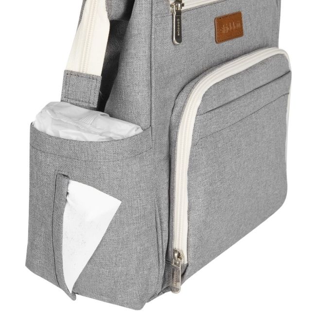 Rucsac multifunctional mamici Astrid, Normandic Dream, Gri, Skiddou JEMsk_2080012