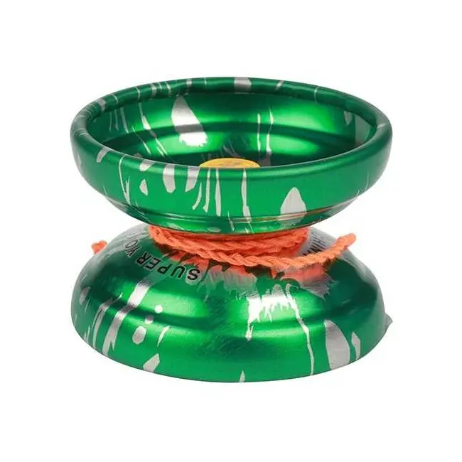 Yo-Yo metalic Flames diametru 5.5 cm Toi-Toys TT35703Z BBJTT35703Z_Verde