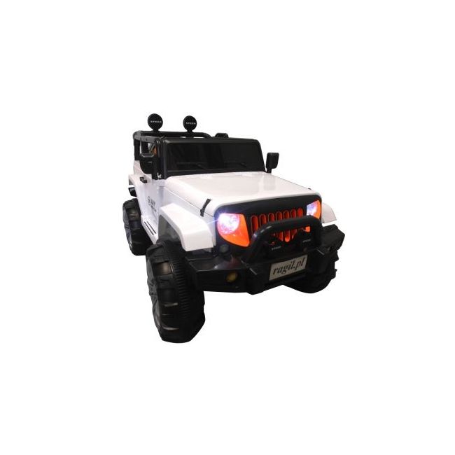 Jeep electric 4 x 4 cu telecomanda r-sport x3 blf-119 - alb edeediblf-119alb