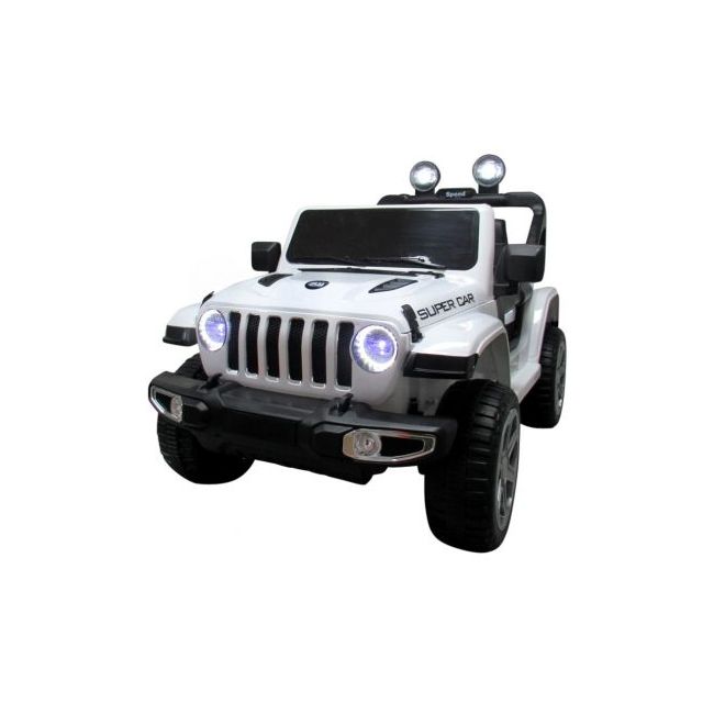 Jeep electric 4 x 4 cu telecomanda r-sport x4 ts-938 - alb edeedits-938alb