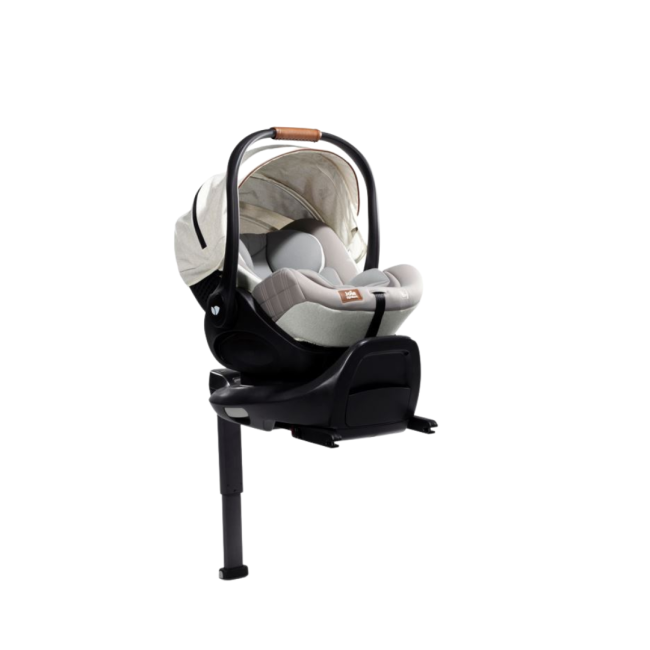 Joie - scoica auto inclinabila i-size i-level recline oyster, colectia signature, nastere-85 cm bbbc1510gaoys000