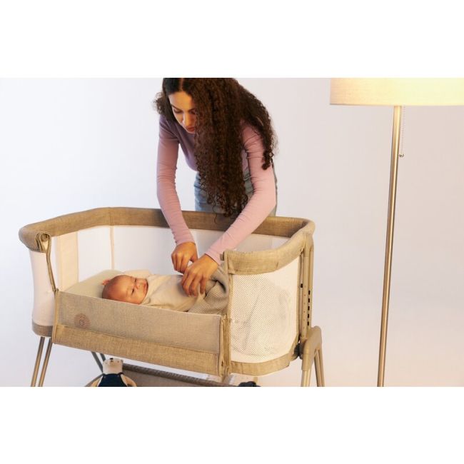 Lionelo - Paturica multifunctionala de infasat, Din bambus, 100x75 cm, Albastru BYNLO-BAMBOO_BLANKET_BLUE