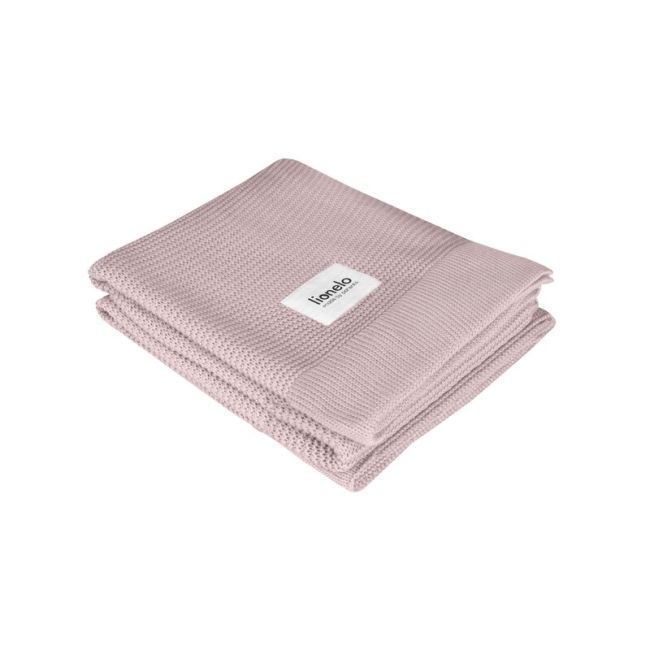 Lionelo - Paturica multifunctionala de infasat, Din bambus, 100x75 cm, Roz BYNLO-BAMBOO_BLANKET_PINK