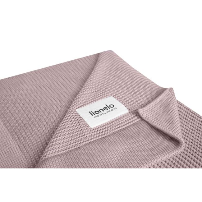 Lionelo - Paturica multifunctionala de infasat, Din bambus, 100x75 cm, Roz BYNLO-BAMBOO_BLANKET_PINK