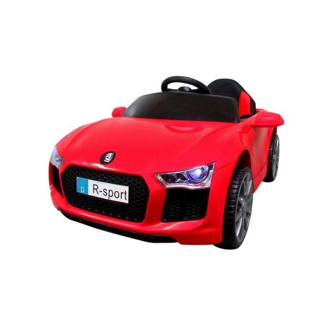 Masinuta electrica cu telecomanda, copii 1-4 ani, scaun din piele, cabrio b4 628 r-sport - rosu edeedi628rosu