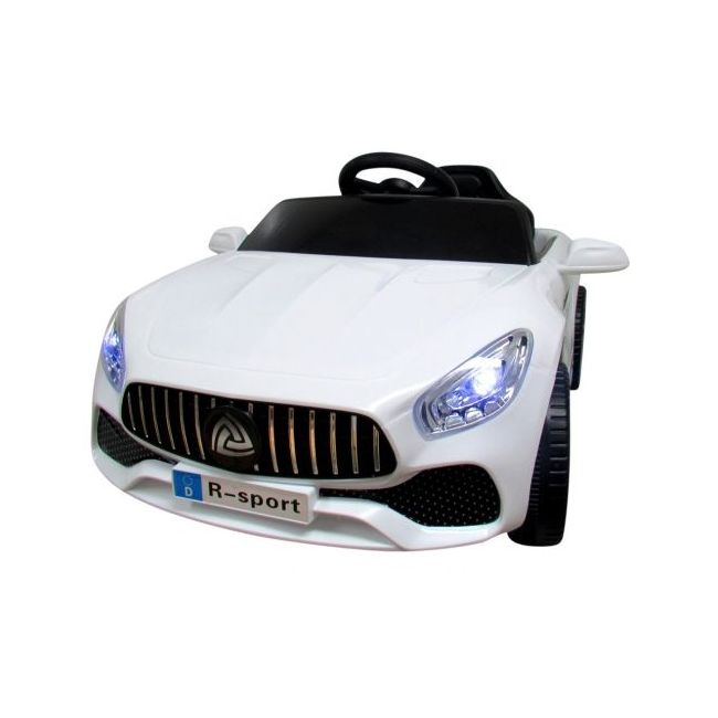 Masinuta electrica cu telecomanda cabrio b3 699 r-sport - alb edeedi699alb