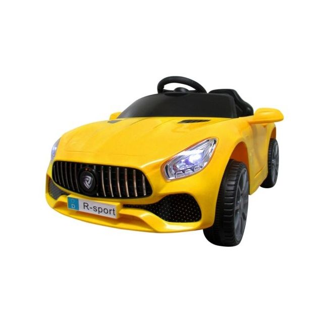 Masinuta electrica cu telecomanda cabrio b3 699 r-sport - galben edeedi699galben