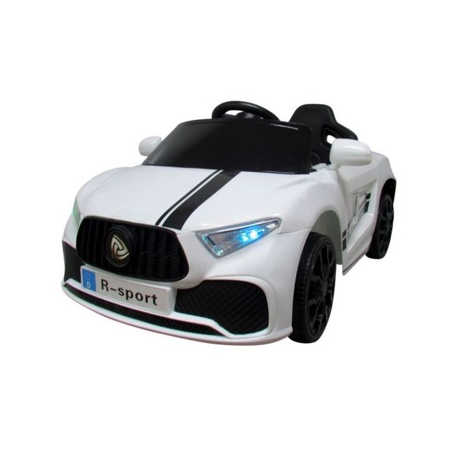 Masinuta electrica cu telecomanda cabrio b7 fey-5299 r-sport - alb edeedifey-5299alb