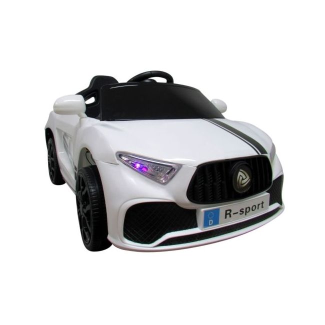 Masinuta electrica cu telecomanda cabrio b7 fey-5299 r-sport - alb edeedifey-5299alb