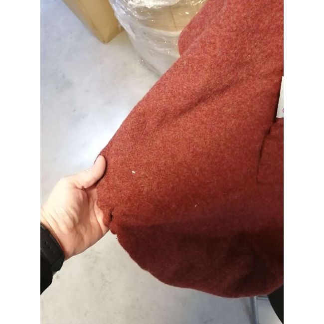 Preloved protectie de lana merino isara warm clever cover terracotta 3