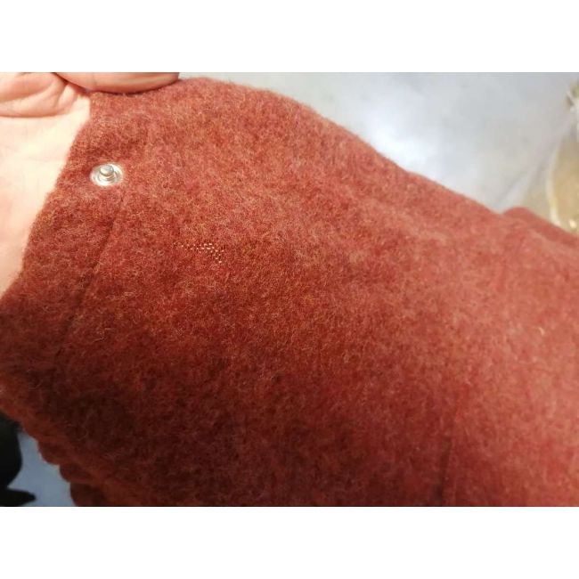 Preloved protectie de lana merino isara warm clever cover terracotta 5