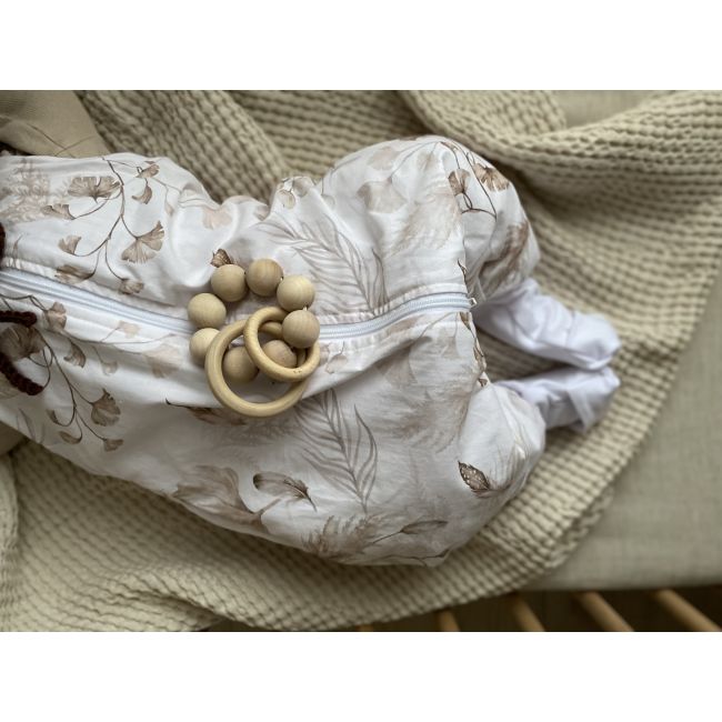 Sac De Dormit Cu Picioare, Bumbac Cu Umplutura 2.5 Tog, Tot Parcusul Anului, Eucalipt, Marimea S, 1-2 Ani - Babysteps Pjb7019