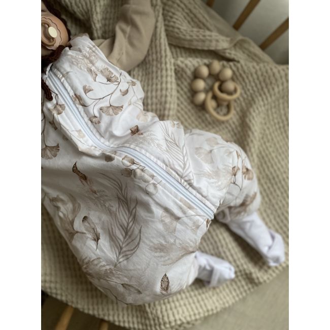 Sac De Dormit Cu Picioare, Bumbac Cu Umplutura 2.5 Tog, Tot Parcusul Anului, Happy Bear, Marimea S, 1-2 Ani - Babysteps Pjb3911