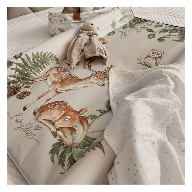 Saltea De Infasat Cu Spate Intarit Si Margini De Protectie 50x80 Cm, Animals Garden Pjb601459