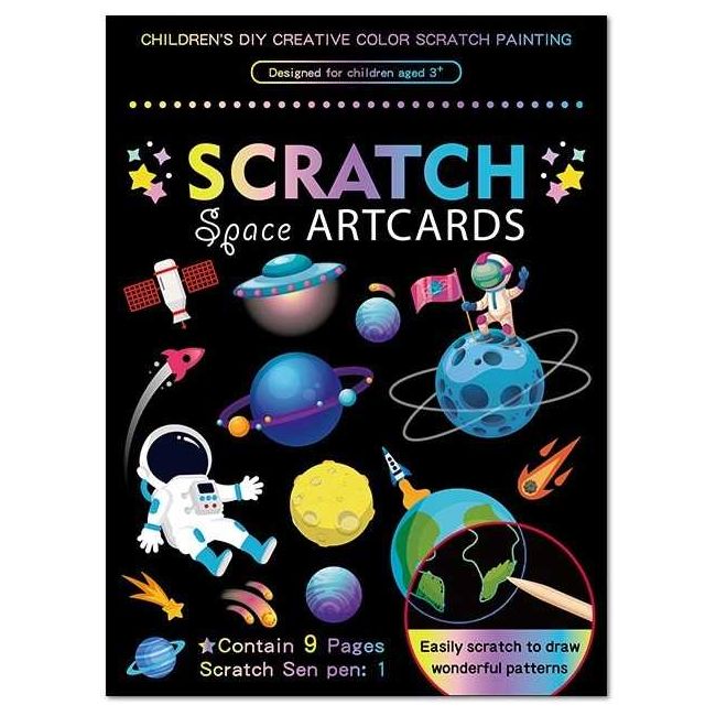 Set 9 planse razuibile Scratch ArtCards Bambinice BN047 BBJBN047_Spatiu
